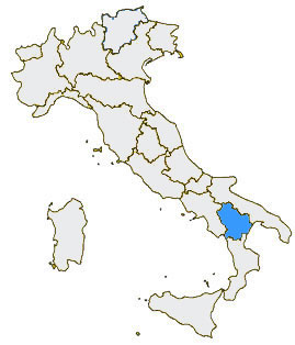 basilicata mappa