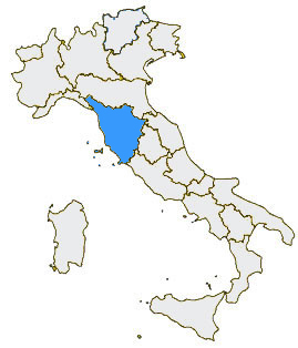 toscana mappa